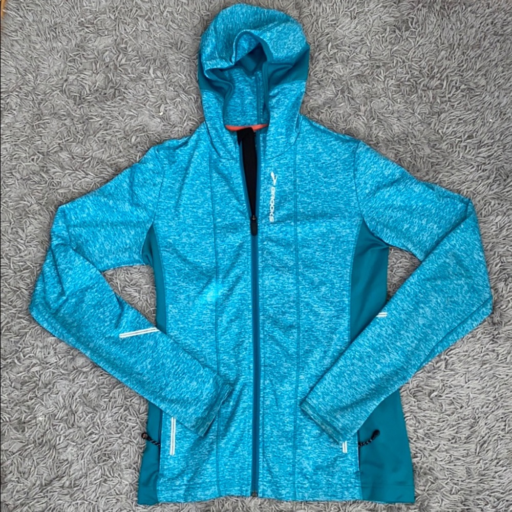 Brooks Zip Up Thin Fleece Jacket